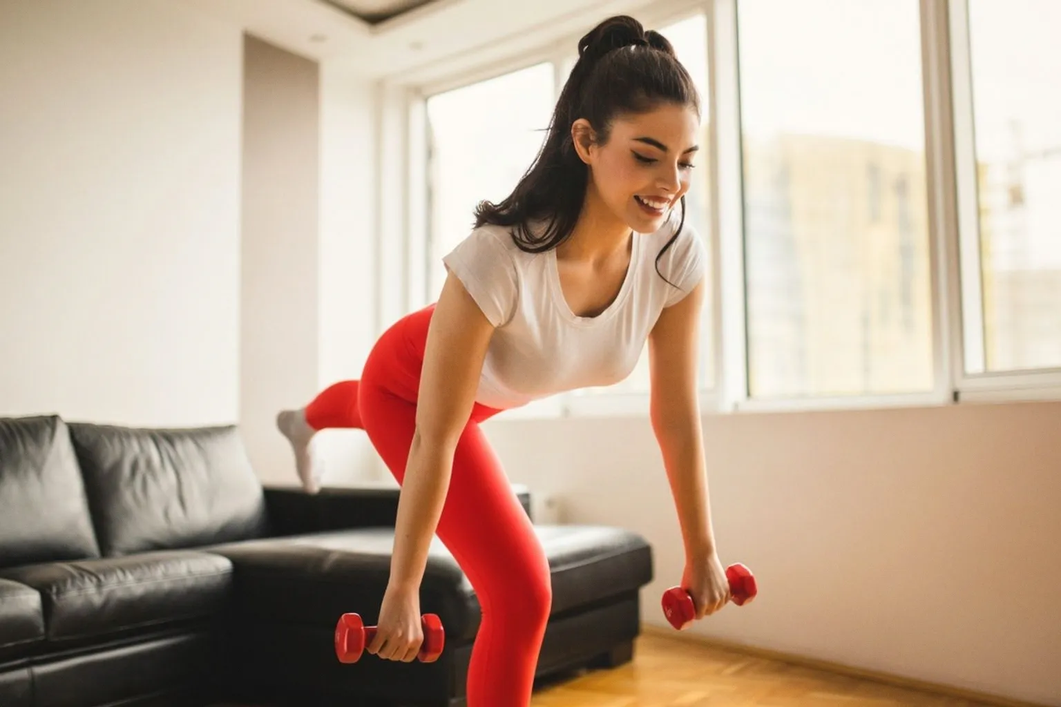 Build Core Stability and Balance With This Simple Four-Move Dumbbell Routine