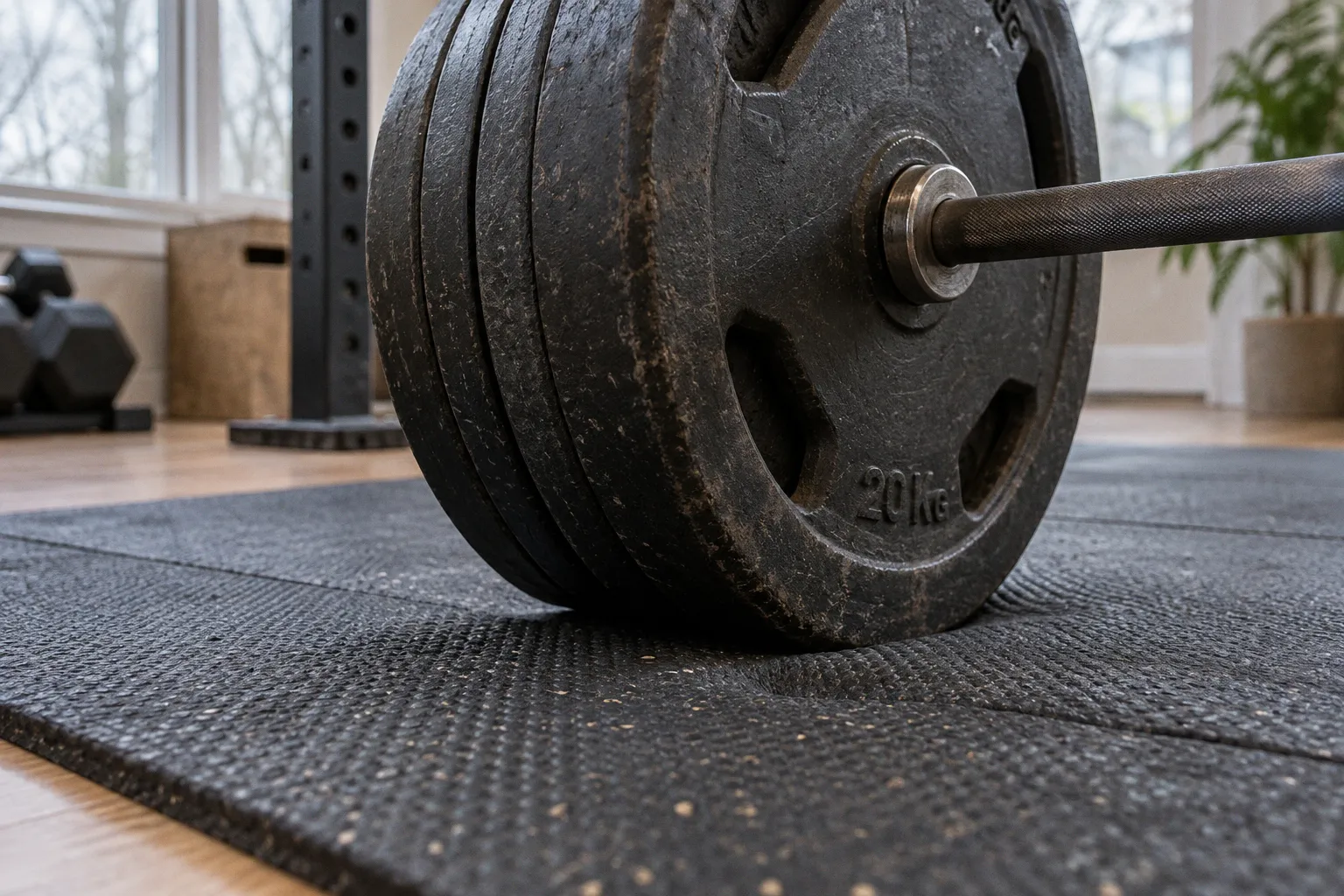 Home gym flooring: essential checks before installing weights