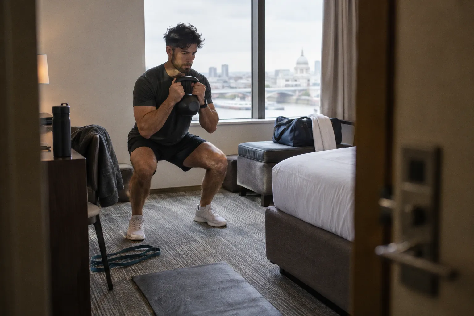 Maintain Muscle on the Road: Portable Training Strategies for Travel