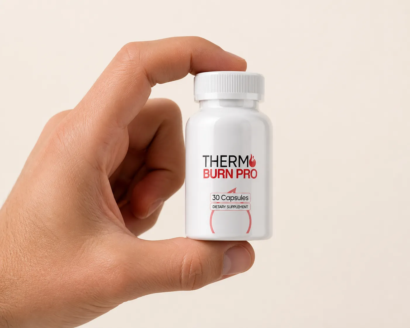 Thermo Burn Pro — the package held in a hand