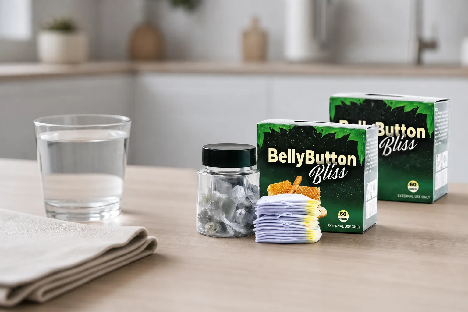 Belly Button Bliss — the package in everyday use