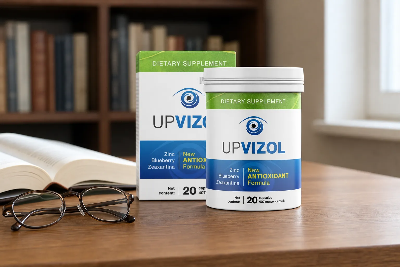 UpVizol — the package in everyday use