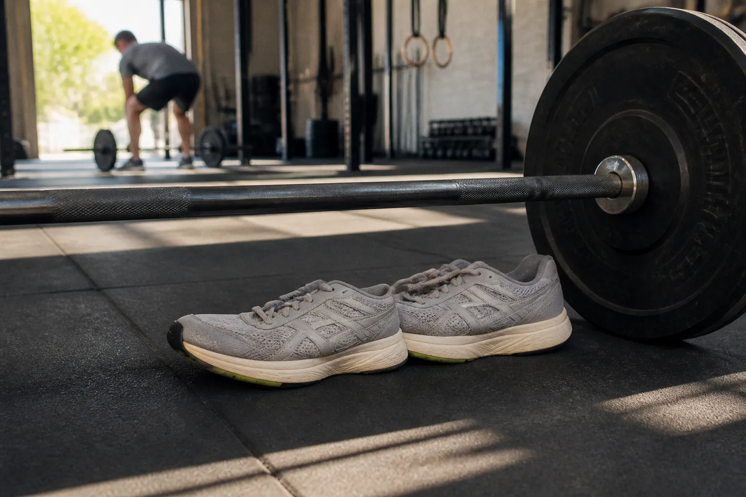 Running shoes for weightlifting: are they safe to wear?