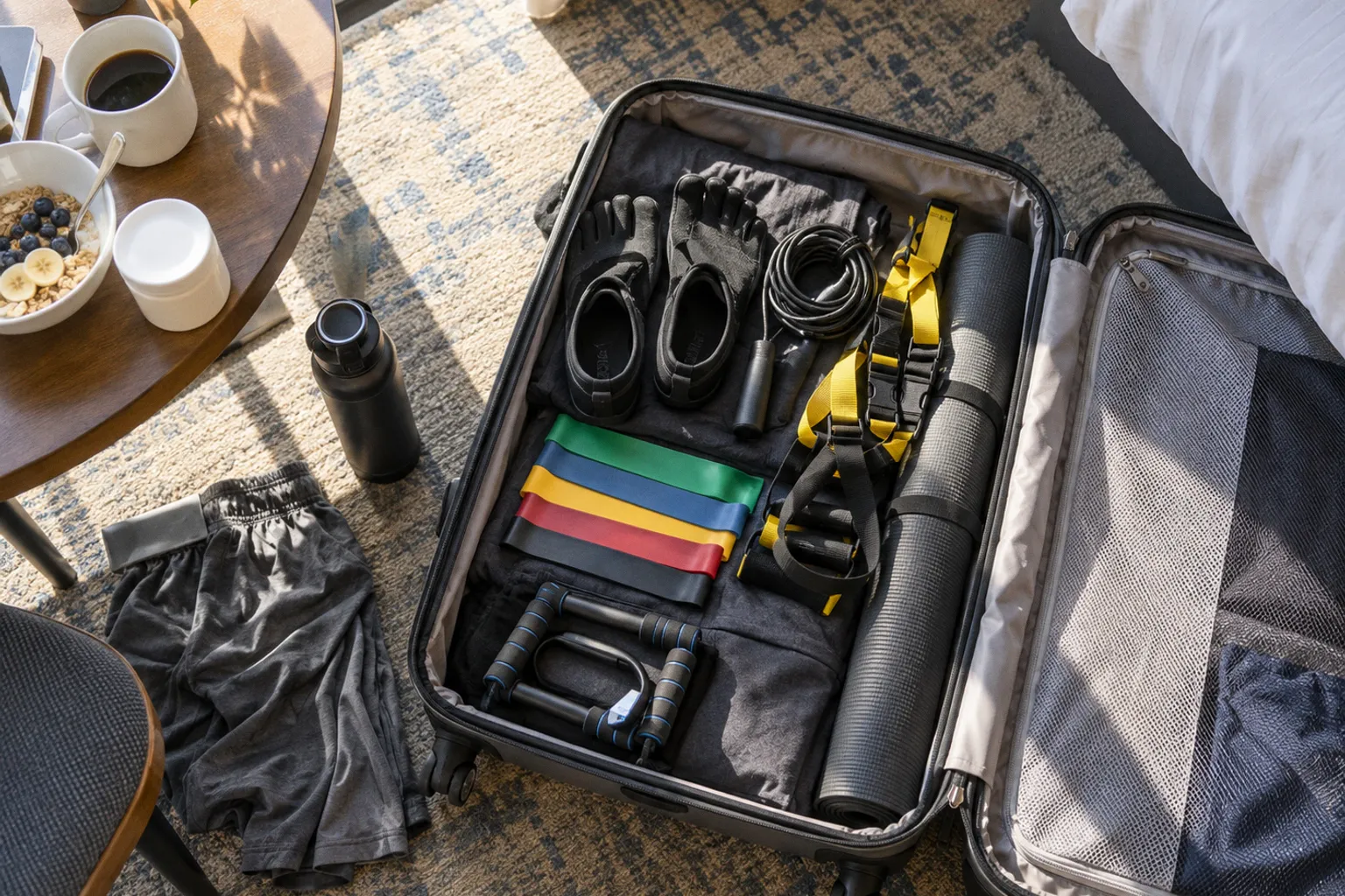 Travel fitness gear: choosing the right kit for your luggage