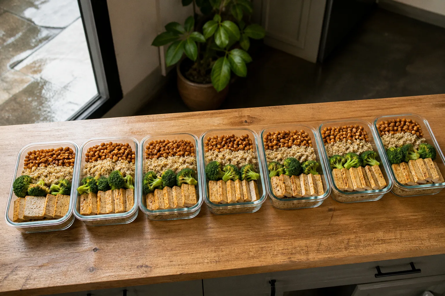 Vegetarian High-Protein Meal Prep: A 7-Day Roadmap