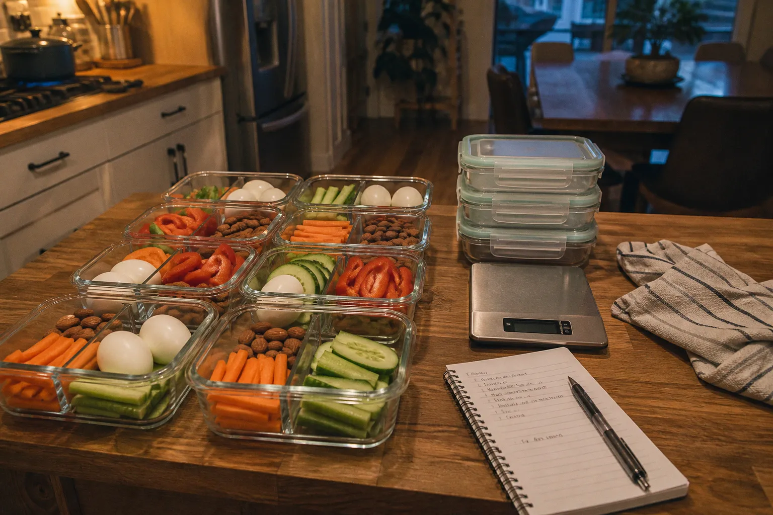 Weight loss snacks: your weekly prep roadmap